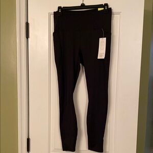 Black High-Waisted Leggings